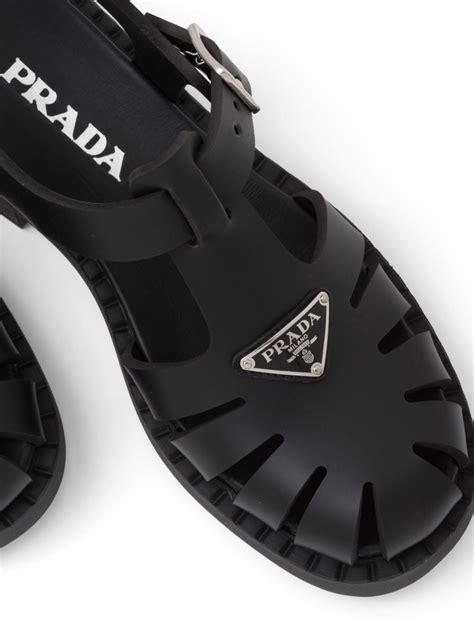 prada sporty foam rubber sandals|farfetch Prada shoes.